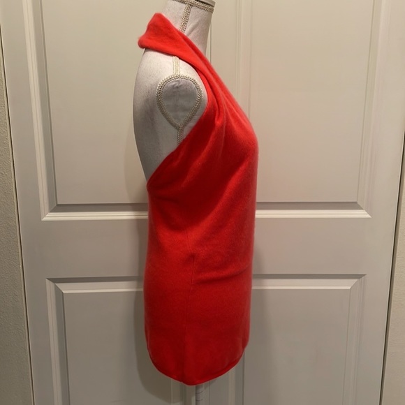 Cache Luxe 100% Cashmere Halter Tunic Sweater - Picture 6 of 8